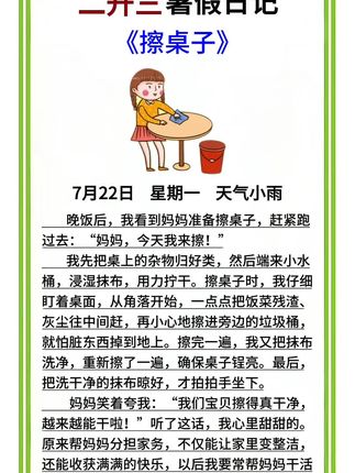 #二升三 #三年级 开始写#日记 了,#学而思轻松日记 主题丰富,有视频讲解,每天给孩子读记一两篇,提升写作技巧#小学日记