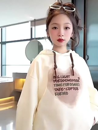 降温了,家有女儿闭眼入!就一个闺女必须舍得消费#生女儿就是用来打扮的 #女生就要好好爱自己 #高品质童装 #卫衣 #女童秋装