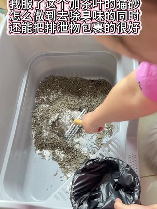 都知道平常吃蒜绿茶可以除味,没想到放在猫砂了去除臭味也是#一绝 发现了新大陆,以后不会换猫砂了 ,一点味道都没有,只有淡淡的茶香#绿茶猫砂 #猫砂测评 #结团好的猫砂