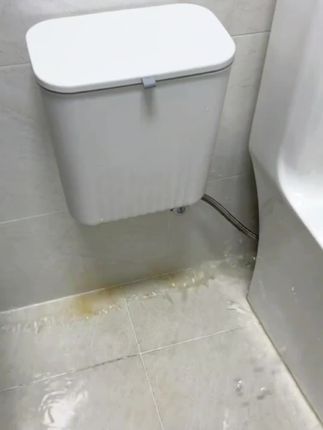 #垃圾桶 家里的垃圾桶一定要换上这个~壁挂带盖垃圾桶,能防异味~防小 飞虫~,美观实用~还卫生!#厨房可 悬挂式垃圾桶 #洗手间专用垃圾桶壁挂式垃圾桶#带盖垃圾桶卫生间@DOU+小助手
