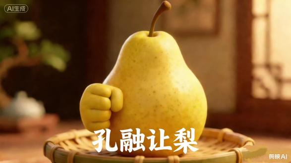 #3-6岁儿童睡前故事推荐 #创作者中心 #创作灵感 宝贝睡前故事《孔融让梨#治愈系列 #抖音动画 》