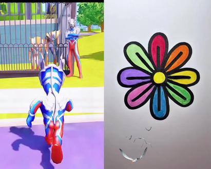 贝利亚把格丽乔母女关起来了#奥特曼#赛罗奥特曼 #奥特曼儿童动画片 #简笔画