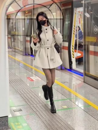 #大衣 #小个子秋冬穿搭 #秋冬穿搭新鲜感在线 #梨形身材秋天怎么穿 #谁能拒绝秋日学院风穿搭 @DOU+小助手 @巨量千川