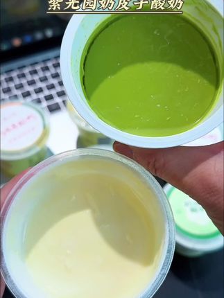 在北京线下排长队都要买的#紫光园奶皮子酸奶!现在线上也能买到了!它和普通的酸奶可真不一样,上面是一层是经过7小时自然发酵的的奶皮!下面是像布丁一样的酸奶,吃起来绵密丝滑就像吃奶酪一样!口感绝了还是官旗发货!#紫光园奶皮子酸奶 #奶皮子酸奶 #下午茶甜品