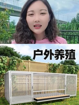 室外鸡鸭笼宠物鸽子养殖专用笼狗笼特大号家用鸭鹅铁丝网兔笼新型#室外养殖笼 #好用不贵 #铁丝养殖网 #低价秒杀 #鸡鸭鹅养殖