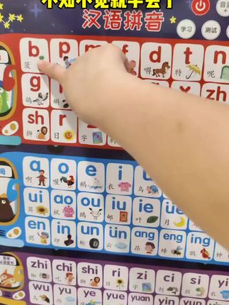 汉语拼音有声挂图#幼小衔接 #自然拼读 #拼音启蒙 #拼音字母学习