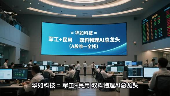 华如科技,物理AI龙头企业 物理AI,未来三年主线#最热点 #热门 #孙宇晨 #热点新闻事件 #财经