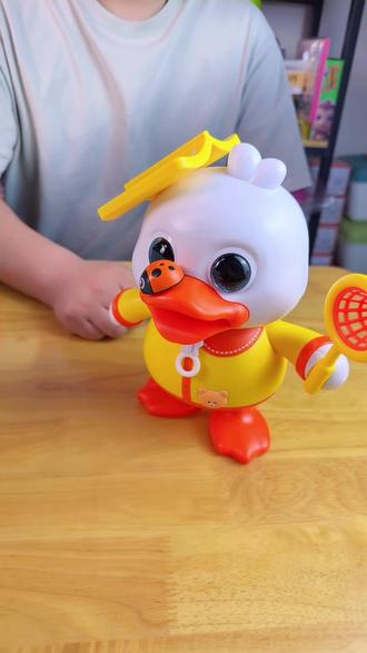 西瓜哥的小鸭子会跺脚 #玩具视频#玩具推荐 #跺脚鸭