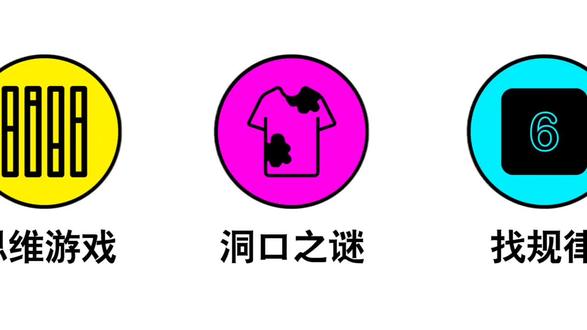 “烧脑迷题″吗,有点意思儿~