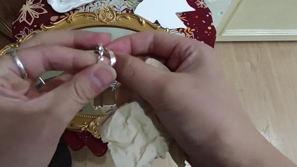 第一次拍视频#南部县 #拼豆 #手工diy #银饰戒指diy #手印画