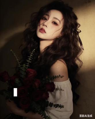 豆包捧花照片#豆包ai #豆包p图 拍照氛围感 捂脸自拍 壁纸#豆包出大片有两把刷子 #不愧是我 氛围感自拍照