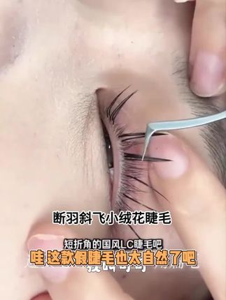 断羽斜飞小绒花睫毛LC长短嫁接妈生款自然国风h型柔软美睫店专用#辅助引体 #专业级跳绳 #科学健身减脂塑形 #髋关节的功能性训练