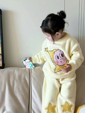 #睡衣家居服 #高品质童装 #爱了爱了 #宅家睡衣秀 #萌宝穿搭