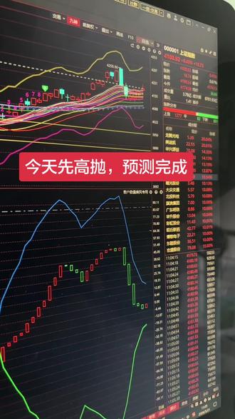 冲高回落完成 #交易走势分析 #st#半导体 #高价股你只有一次失误会买到最高点,而低价股,低位置的股票你只有一次侥幸可以买到最低点。#上证