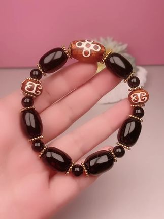 #爱了爱了 #正品保证 #黑玛瑙 #简约时尚 #手串手链