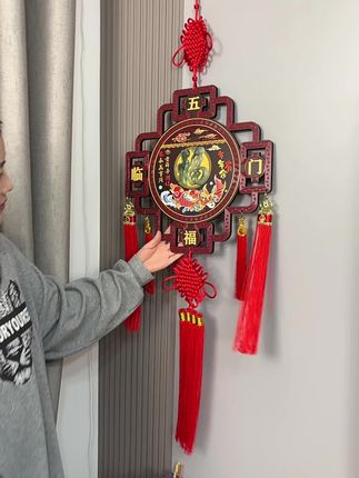 #中国结 #中秋节装饰 #客厅装饰