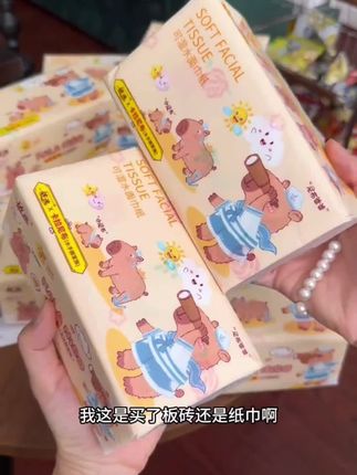 依选24大包卡拉尼布水手豚抽纸亲肤原生木浆5层加厚加量实惠装#好物推荐🔥 #自用好物分享 #家庭必备