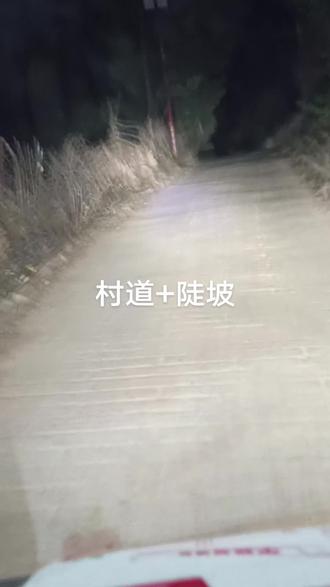 实际比视频看起陡的多,上下坡都用一挡