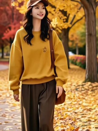 #早秋穿搭公式来了 #秋冬氛围感穿搭 #休闲套装 #高个子女生的早秋穿搭 #出游穿搭 @抖加🔥上热门🔥dou+🔥热点宝