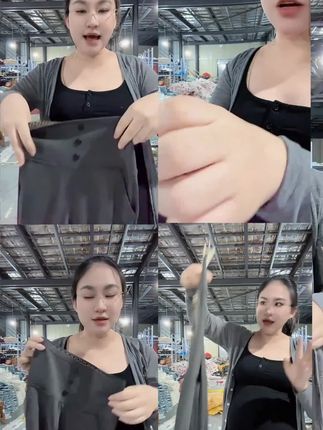 升级前后口袋春夏新款2025外穿鲨鱼微喇裤弹力高腰显瘦大码休闲裤#休闲裤#女裤#高腰收腹提臀裤 #女装#显瘦裤子