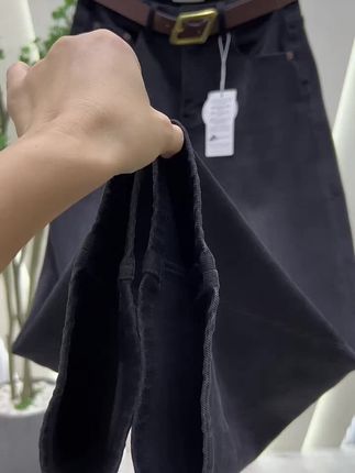 #牛仔直筒裤 #潮流时尚女装 #显瘦显高显气质 #高品质裤子