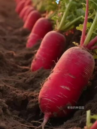 凤梨萝卜种子 家人们,凤梨萝卜种子来啦!红皮脆甜,带点凤梨香,好种易活,种出来水灵灵的#种菜 #农产品 #萝卜 #优质农产品 #抖音助农扶农