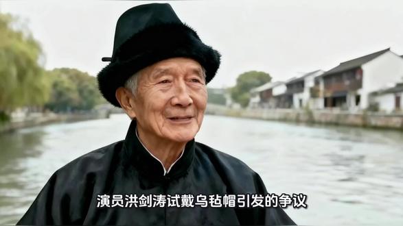 再说说洪剑涛试戴乌毡帽这件事