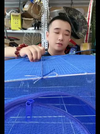折叠晒鱼网防蝇晒干网晒菜网防蚊虫晒鱼晒干网防虫#蔬菜晒干收纳网#凉晒网 #周周五金百货 @我要上热门