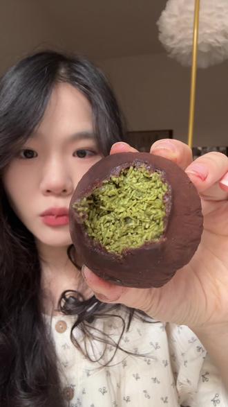 #甜品 #咀嚼音 迪拜巧克力软曲奇茶点~