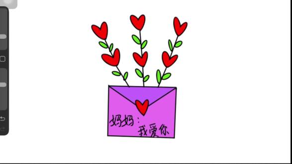 绘画母亲节主题画,简单又好看 #母亲节礼物 #母亲节主题画 #母亲节简笔画 #母亲节 #绘画