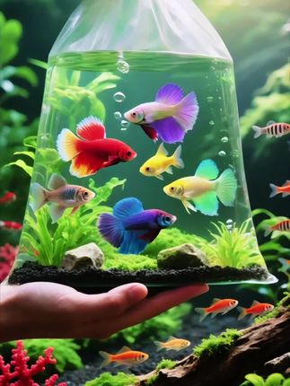 #孔雀鱼 家人们,喜欢养观赏鱼的有福啦🐟!今天给大家带来小型孔雀鱼和灯科斑马鱼~纯种凤尾的孔雀鱼,色彩斑斓,摇曳多姿;斑马鱼灵动活泼,为鱼缸增添生机。它们都是淡水热带鱼,耐养又容易繁殖😃新手小白也能驾驭。不用复杂的养护,轻松就能让你的小天地充满灵动之美✨ #观赏鱼 #斑马鱼#养鱼日记 #养个很新的宠物