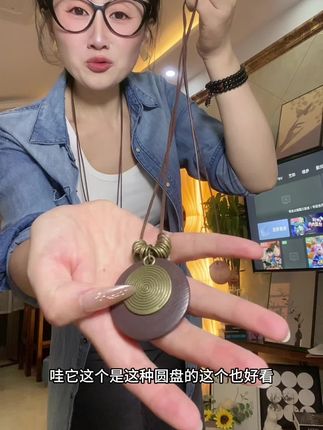 百搭时尚项链#新中式项链#铜合金项链#双层叠戴