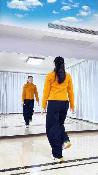 鸿雁向南飞完整版0.8速口令教程 #零基础学舞蹈 #广场舞