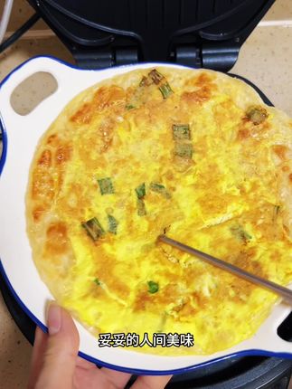 黄油手抓饼,老人小孩放心吃#早餐吃什么 #3分钟营养早餐挑战 #懒人美食