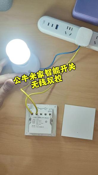 @小周玩智能
最简单的单控改双控!
#一般人不告诉他 #全屋智能 #智能家居 #米家 #公牛