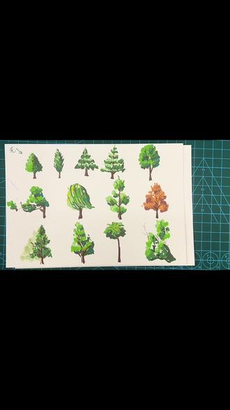 挑战100个绘画小技巧-丙烯马克笔画树
#画画教程 #丙烯马克笔绘画 #丙烯马克笔绘画技巧 #零基础学画画#跟抖音学画画