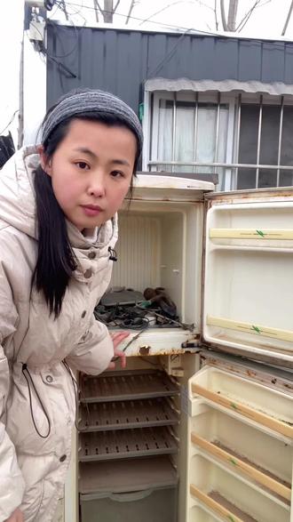 冰箱里到底有没有黄金?#真实生活分享计划 #废品收购站 #实践是检验真理的唯一标准
