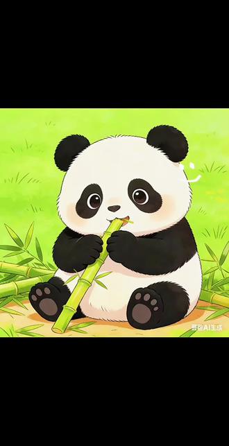 #三年级同步作文#国宝大熊猫作文