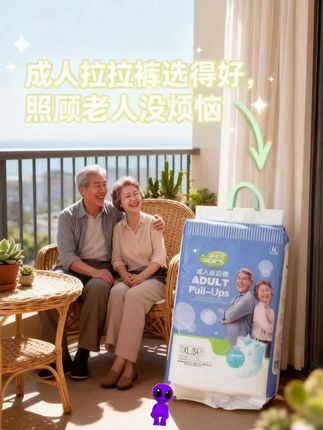 姐妹们,今天给大家分享一款我一直在用的成人拉拉裤,它穿着非常舒服,而且特别适合行动不便的老人穿,它的面料柔软又透气,不会闷热,让你感觉很清爽,并且它是高腰的设计,不容易滑落,同时拥有超大的吸水量,可以快速吸收液体,保持表面干燥,让你一天到晚都能感受到舒适感。#成人纸尿裤#成人拉拉裤 #高吸水因子