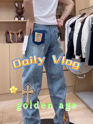 #女士休闲裤 #女士牛仔裤推荐