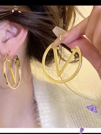 # 夸张耳环轻奢高级感耳坠小众设计感高级时尚耳饰女爆款