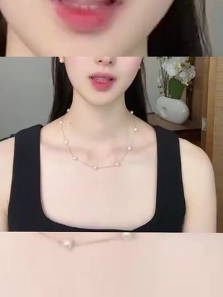 美的不费力的珍珠项链,布灵布灵的满天星,低调却超级显气质! #珍珠 #满天星 #淡水珍珠 #满天星珍珠项链 #强烈推荐