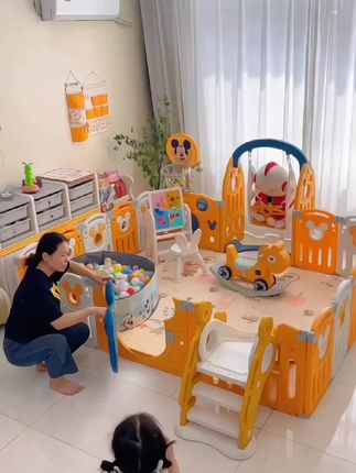 #宝宝围栏 #室内儿童乐园 #室内游乐场 #儿童游戏围栏 #婴儿围栏