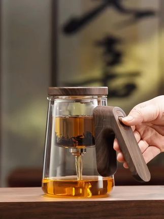 磁吸飘逸杯浓淡可控泡茶省心省事#飘逸杯 #茶壶 #泡茶壶 #茶具 #茶具好物推荐 @DOU+小助手