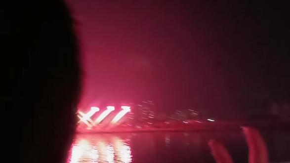 今晚20:00河源的烟花秀