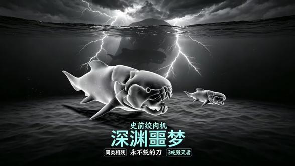恐龙出现前的海洋霸主,邓氏鱼凭一副骨甲称霸五千万年 #神奇海洋生物 #创作者中心 #创作灵感 #创作者扶持计划 #史前巨兽 @DOU+上热门 @DOU+小助手 @抖音