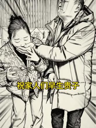 给您拜年了……#名家大拜年 #拜个抖音年 #连环画手 #搞笑夫妻