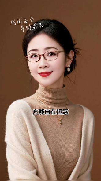 时间在走年龄在长,我们都在变老,无龄感是女人的最好状态,谢谢大家关注