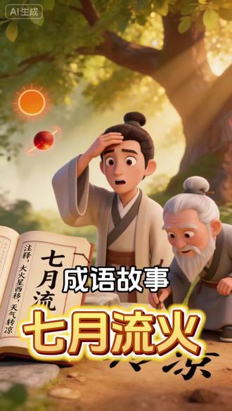 七月流火,成语故事带你领略古人的智慧与风趣!
#科普冷知识 #每天分享不同的内容!用心为您诵读! #小故事大道理 #生话小常识每日更新