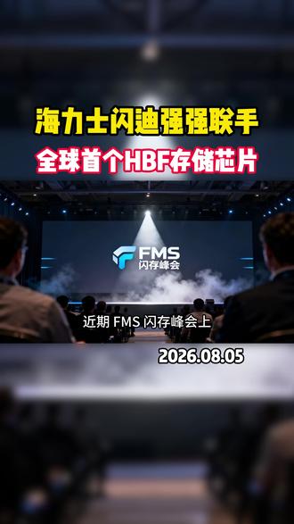 SK海力士联手闪迪发布全球首个HBF标准规范 #热点 #热点新闻事件 #海力士 #闪迪 #涨知识